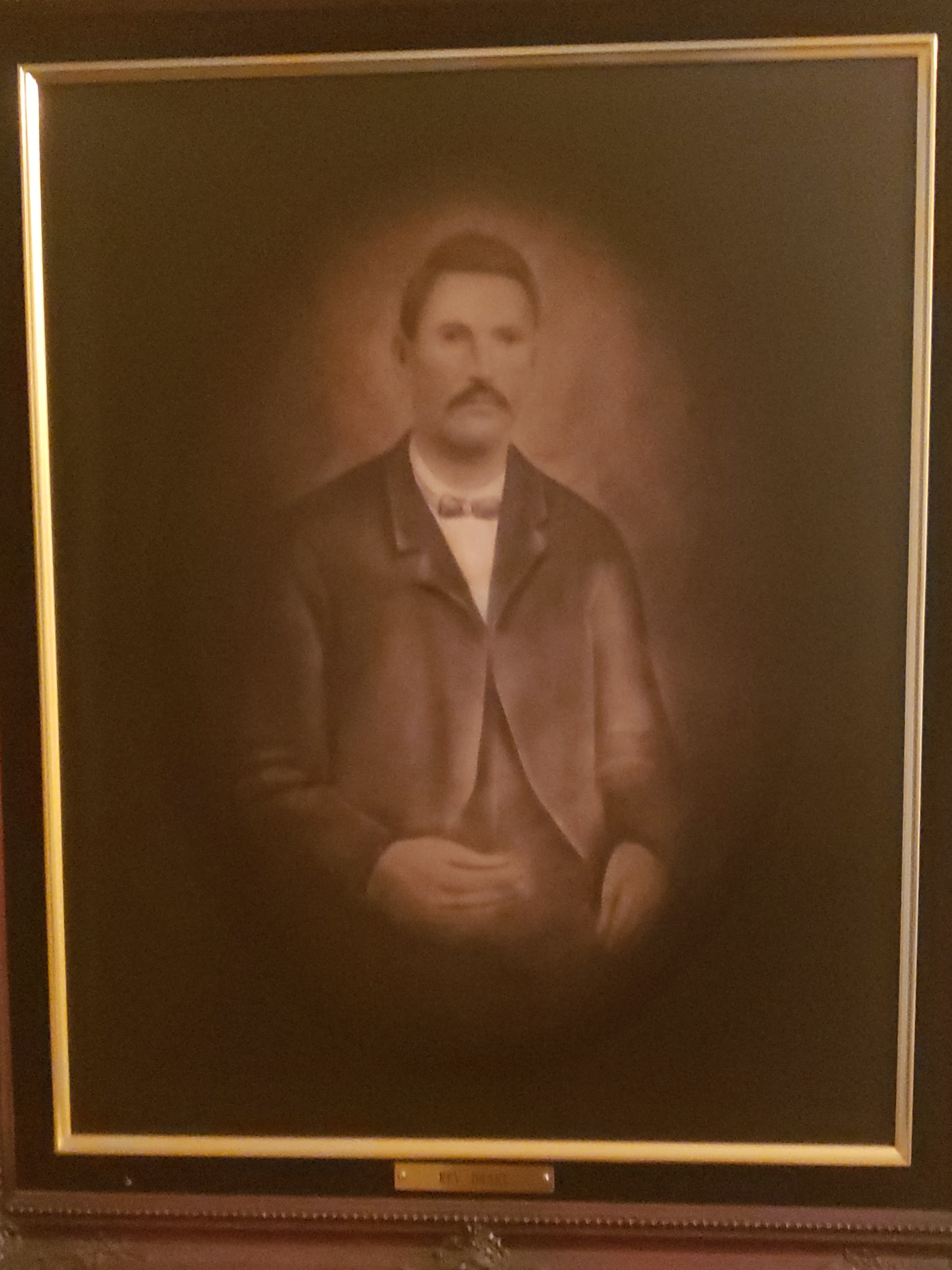 Historical pastor portrait