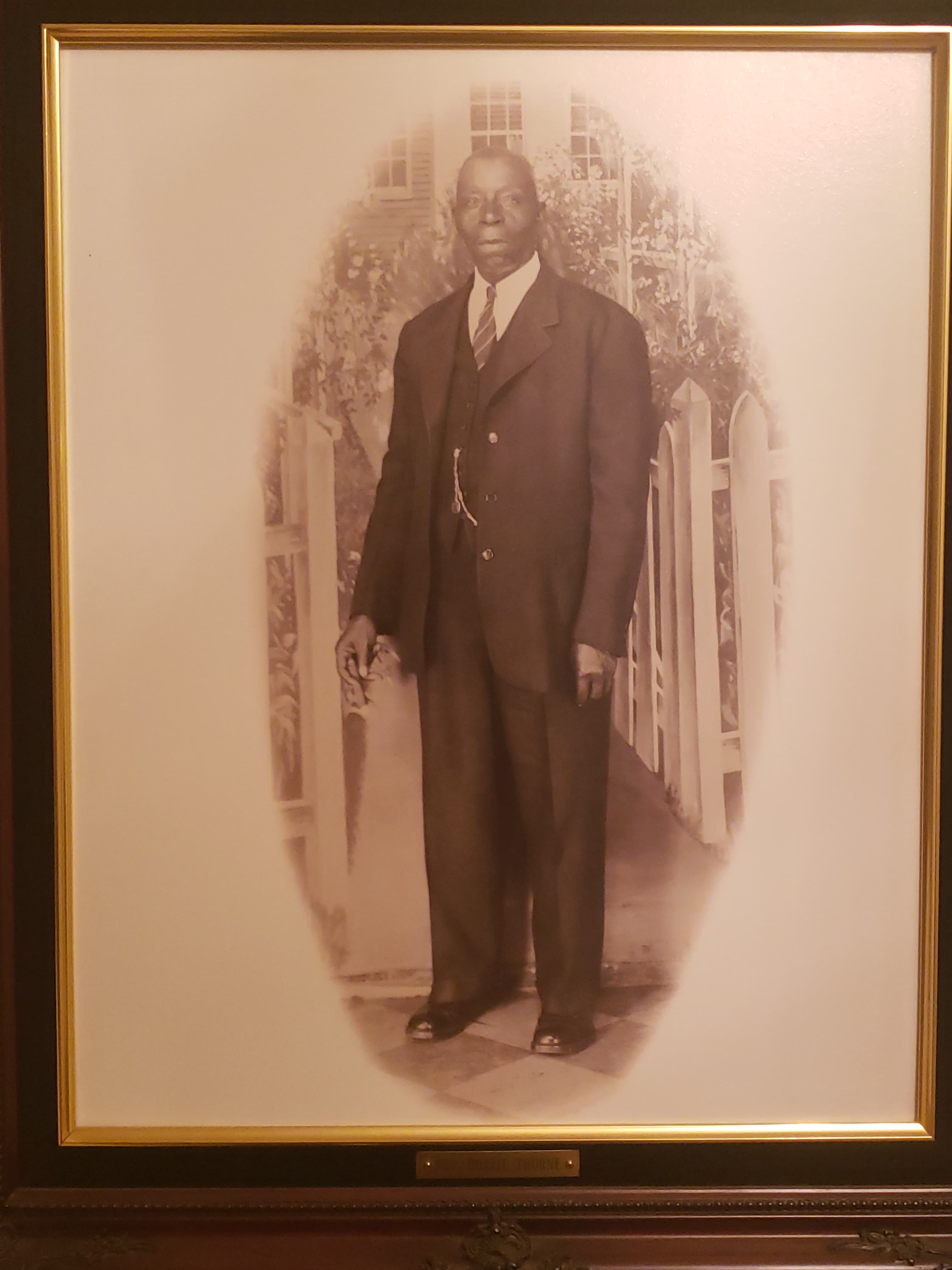 Historical pastor portrait